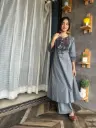 Two-Piece Organic Cotton Kurta Set