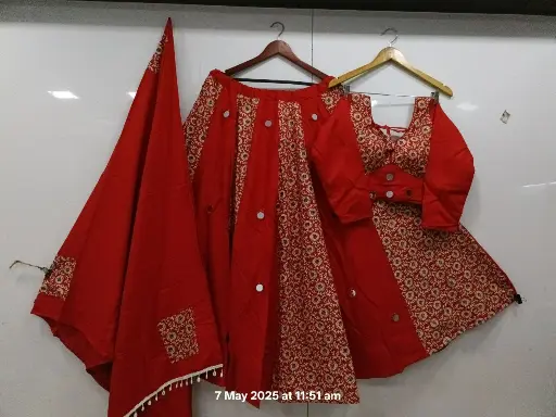 Navratri 2025 Special - Mirror Work Lehenga Set