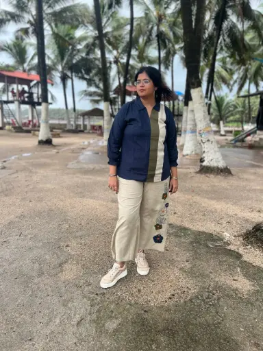 Botanic Stripe Cotton Coord Set